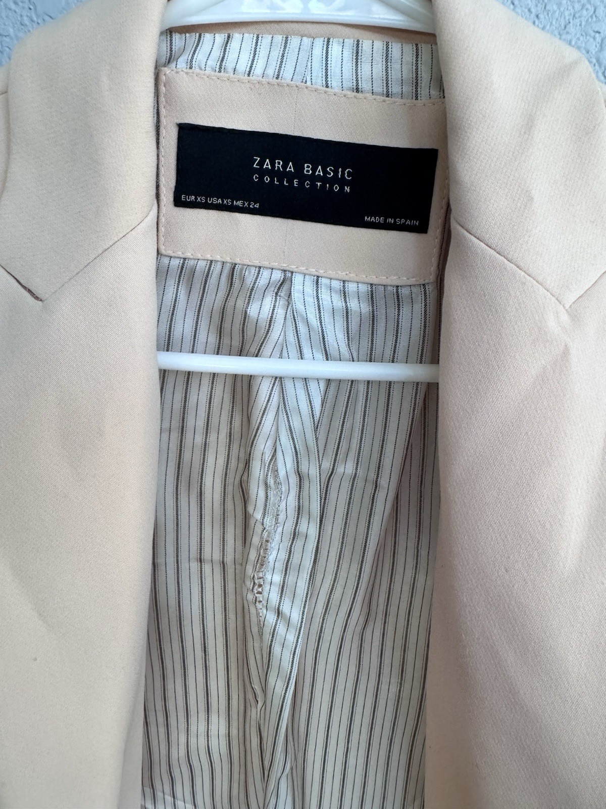 Zara Basic pink blazer Size XS - image 2