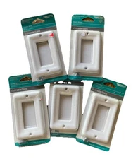 NEW Style Selections Ceramic White Wall Plate Item 0662714 Model LW3025RW LOT
