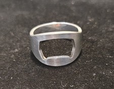 Metal Bottle Opener Ring For Men.
