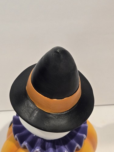 Halloween Ghost Pumpkin with Witch Hat Retro Look Joanna Parker Style - Bild 8 von 11