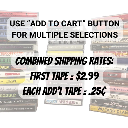 BUILD UR OWN CASSETTE LOT - ALL TAPES $5 AND UP - OVER 200 CLASSIC ROCK HITS - Image 3 of 3