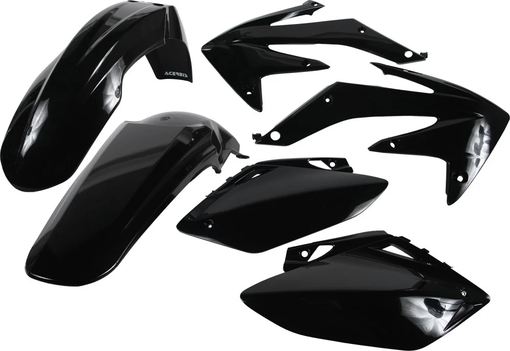 PORTE-NOMBRE LATÉRAL NOIR ACERBIS Honda Cre 450 F 2007 2008 EUR 72,40