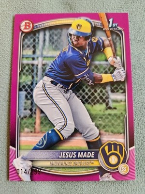 2025 Bowman - Prospects Jesus Made 1st #BP-66 Fuchsia /299 