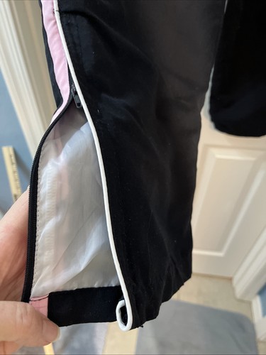Vintage 90s women’s jogging Suit pink black and white size large aspire brand - Picture 3 of 14