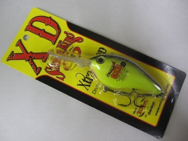 Strike King 8XD #535 Black Back Chart New Lures - Image 3