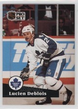 1991-92 Pro Set Lucien DeBlois #491 0a1