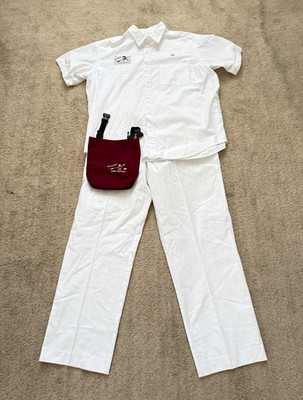 Disney Worldwide Services Custodial Guest Services Uniform Set Top XL/Pants40x34