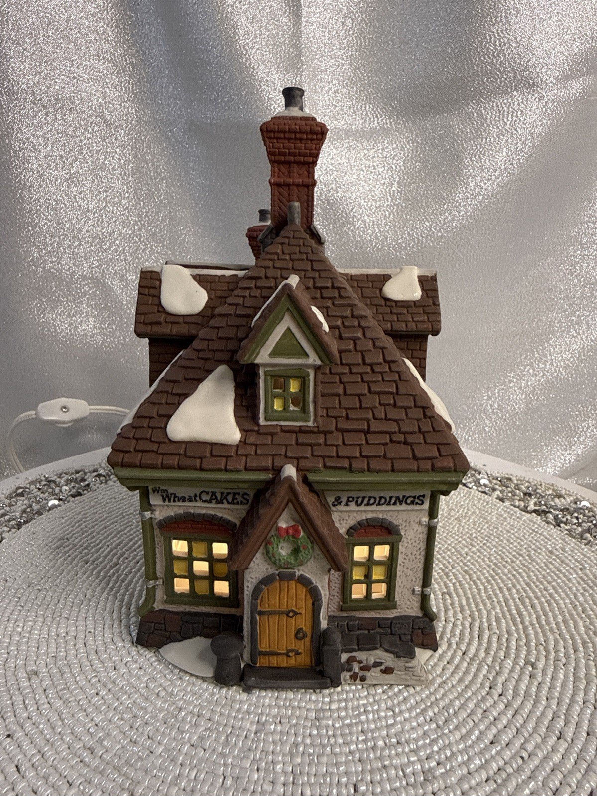 Dept 56 Dickens Village Series WM. Wheat Cakes & Puddings Christmas