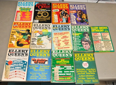 #ad Ellery Queen#x27;s Mystery Magazine Lot of 13 Most are 1973 1976 1991 $24.95