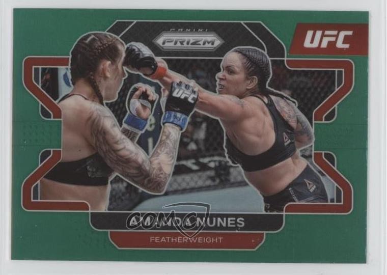 2022 Panini Prizm UFC Green Prizm Amanda Nunes #65 0yz0