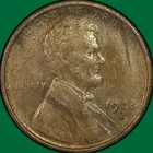 1928-S Lincoln Wheat Cent Extremely Fine XF Coin #40081