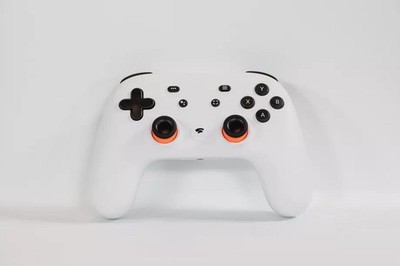 Google Stadia-Controller, Weiß, Bluetooth-Modus Aktiviert