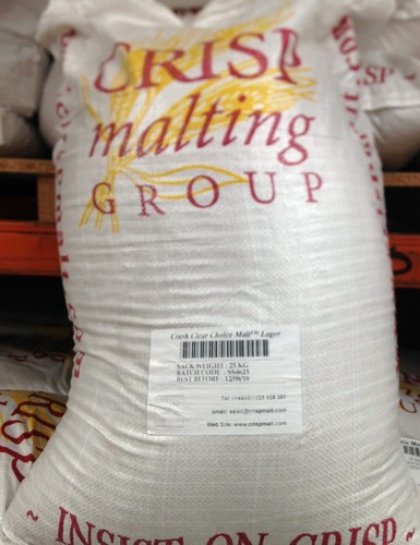 clear choice lager malt, 25kg crushed ,homebrew microbrewery beer making
