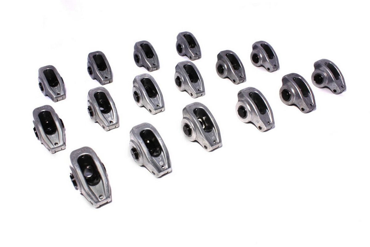 Comp Cams SBC H/E Aluminum Rocker Arms 1.5 Ratio 7/16 Stud Comp Cams SBC H/E Aluminum Rocker Arms 1.5 Ratio 7/16 Stud
