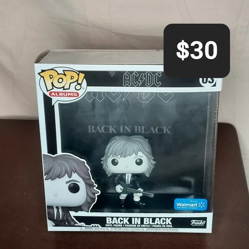 Funko Pop Albums #03 AC/DC Back in Black - Angus Young - Walmart Exclusive