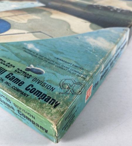 Spitfire 40 Commodore 64/128-Avalon Hill Disk, Box, Manual & Aid Card. Untested - Picture 12 of 13