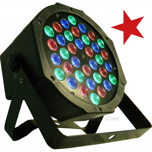 PAR 36 LED x 1 Watt FARO RGBw DMX STROBO FLASH WASH PROGRAMMABILE o 1€ catalogo - Foto 2 di 5
