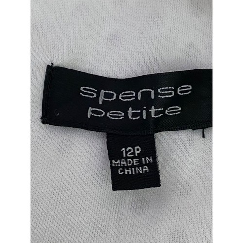 Spense Petites White Eyelet Drop Waist Shift Dress Women's Size 12P NWT - Picture 5 of 12
