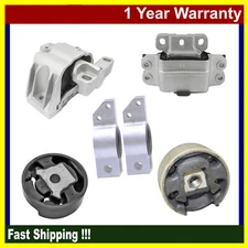 Engine Motor & Automatic Transmission Mount For Volkswagen CC 2009 2.0L Set 6PCS