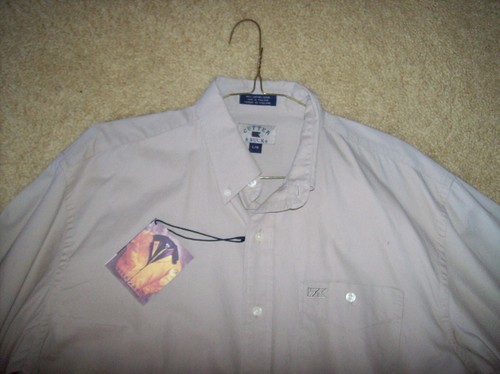 NWT CUTTER & BUCK MEN'S CORONA EMBROIDERED LONG SLEEVE SHIRT SIZE LARGE - Picture 3 of 5