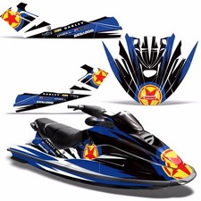 Jet Ski Graphics Decal Sticker For Sea-Doo GTX 1996-1999 RED STAR