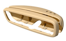 Interior Rearview Mirrors - Mb R129 A124 - Cream Beige - Garage Opener Interior Rearview Mirrors - Mb R129 A124 - Cream Beige - Garage Opener