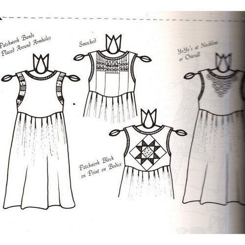 Design a Jumper Jumpsuit Sewing Pattern By Tomorrows Heirloom Uncut XS - XXL - Picture 5 of 5