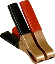 Heavy Duty Jumper Cables Boost Clamp Car Battery Charger Clamps, 50 Amp, (Pair)