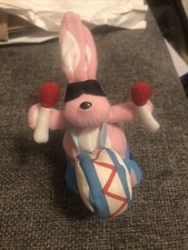 Vintage 1997 Energizer Bunny Plush Beanie Bean Bag 6 Advertisement Giveaway