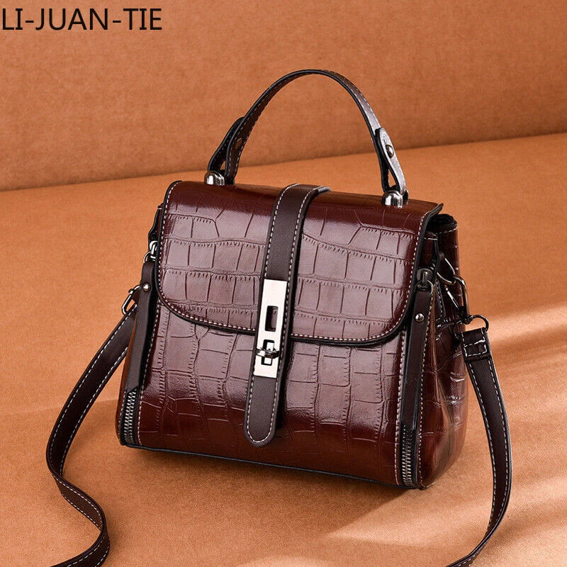 Women Handbags Shoulder Bag Leather Casual Messenger Ladies Bags Crossbody