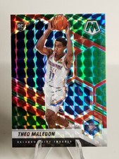 Jordan Nwora 2020-21 Panini Mosaic Choice Red and Green Bucks RC Raptors