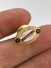 Hartzell Helicopter Propeller 10K Gold Pin Service Employee Award Aviation