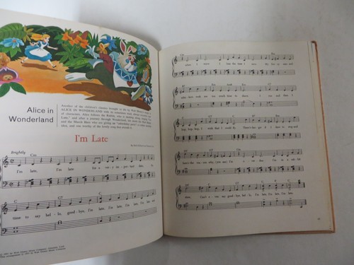 Vtg 1979 THE WALT DISNEY SONG BOOK Deluxe Golden Press Mary Poppins Jungle Book - Picture 15 of 17