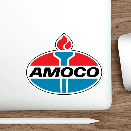 Amoco Tankstelle Logo AUFKLEBER Vinyl gestanztes Aufkleber - Bild 7 von 13