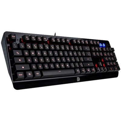 Tt eSPORTS Challenger Edge, Gaming-Tastatur, schwarz