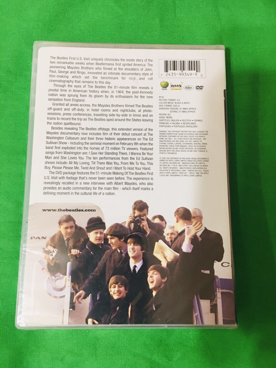 (未使用･未開封品)Beatles: First Us Visit [DVD] Amazon.com: The Beatles - The First U.S. Visit : Brian