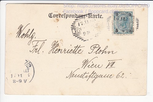 WIEN 21 , GRUSS AUS FLORIDSDORF , HAUPTSRASSE , 1903 Q - Picture 2 of 2
