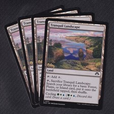 x4 Tranquil Landscape C MTG Modern Horizons 3 NM Regular English
