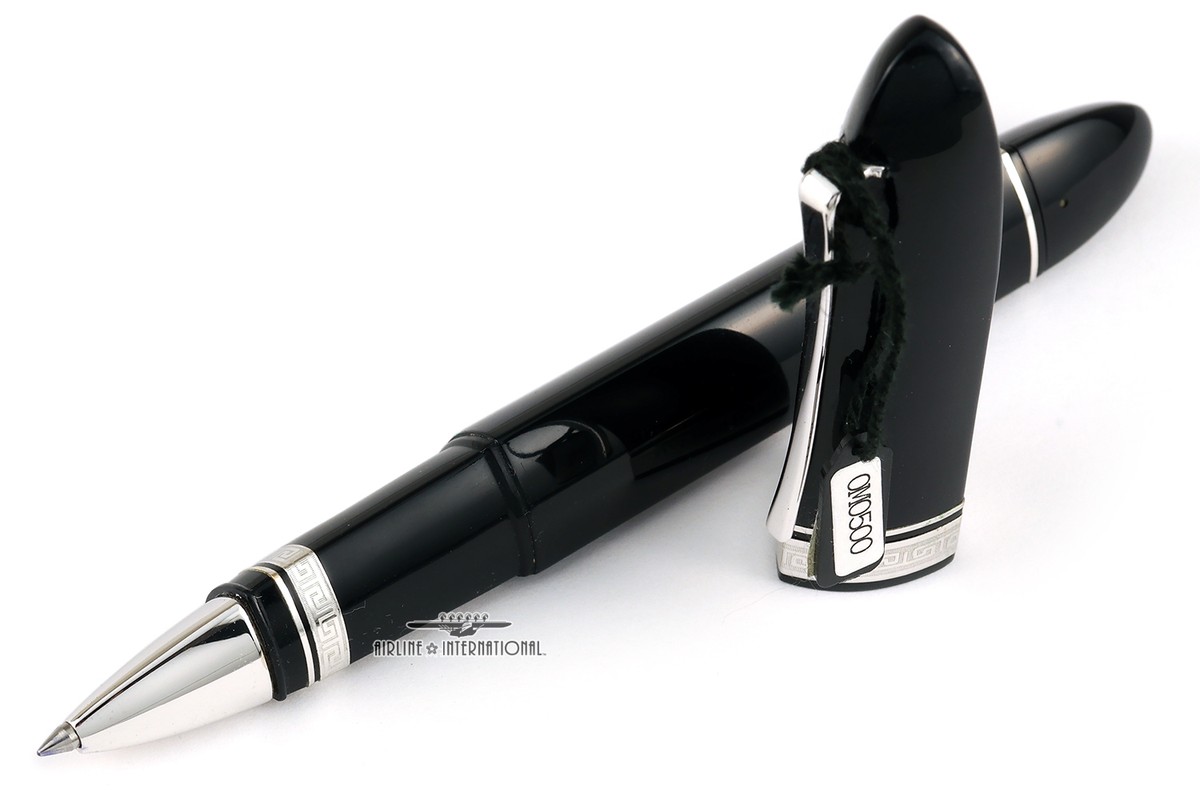 Omas 360 Hi-Tech Black Resin Rollerball Pen | eBay