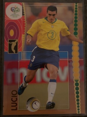 Panini WM 2006 Lucio Carr Brasil RARE