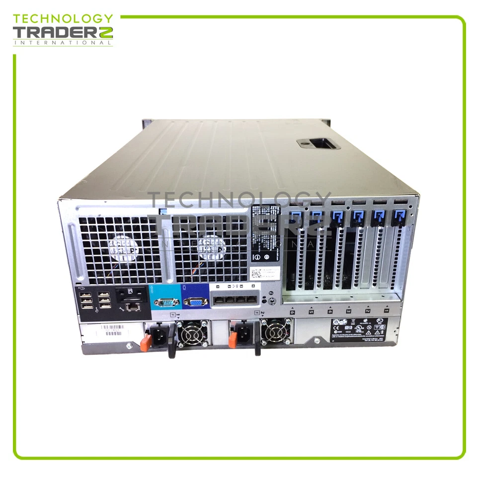 G09X7 Dell Poweredge T710 E04S 2P Xeon X5690 3.46GHz 8GB 16x SFF Server W/ 2xPWS - Image 3 of 3