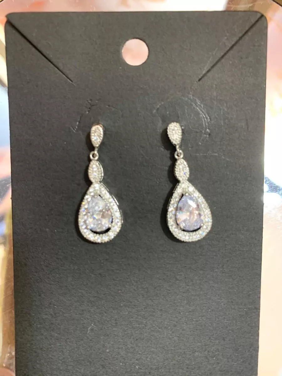 Thai fas 2024 925 diamond earrings