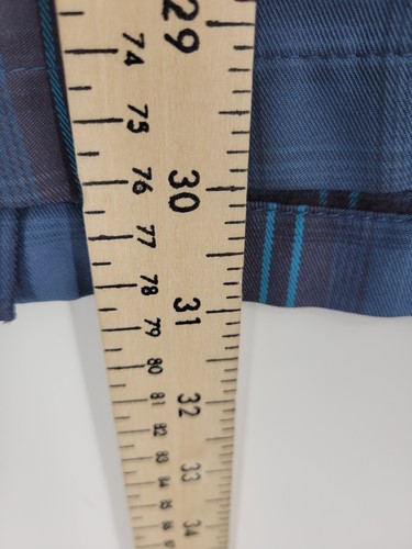 Outdoor Ranch Jacket Womens Small Blue Plaid Hooded Midweight Outerwear - Picture 8 of 10