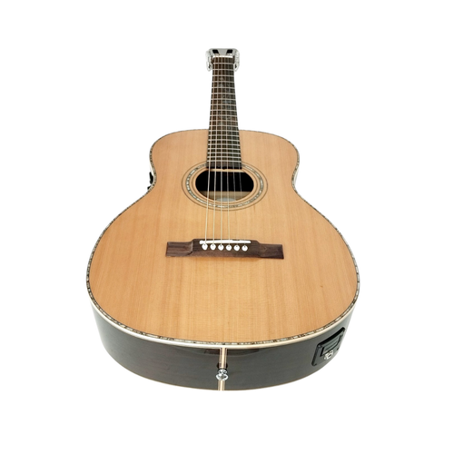 Haze Acoustic Guitar Parlor Body LotusCREQ - Picture 14 of 19