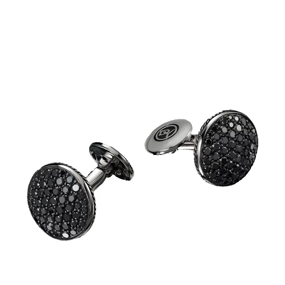 Chapado en Plata Gemelos de belleza para hombres