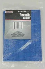 Tool Bench Hardware 4' x 6'  Blue Tarp Tarpaulin New in pack