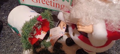 1995 Telco Creation Inc Motionettes Christmas Santa Animated Lighted Figure. - Picture 4 of 18