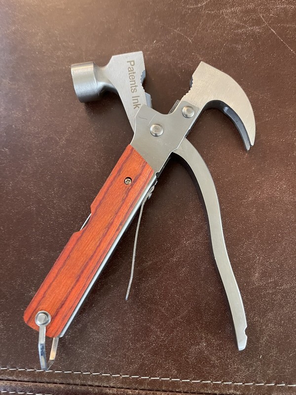 Stainless Steel Outdoor Multi Function Tool All-In-One Hammer Knife New In Box
