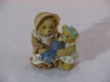 Vtg Cherished Teddies Simone And Jhodi Believed In You Figurine 601551, 1999 r