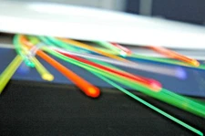 Meprolite BullsEye TruGlo .010 Fiber Kit  yellow 12"